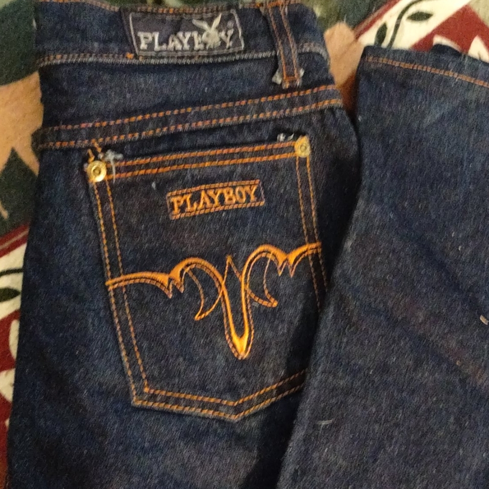 Playboy blue jeans